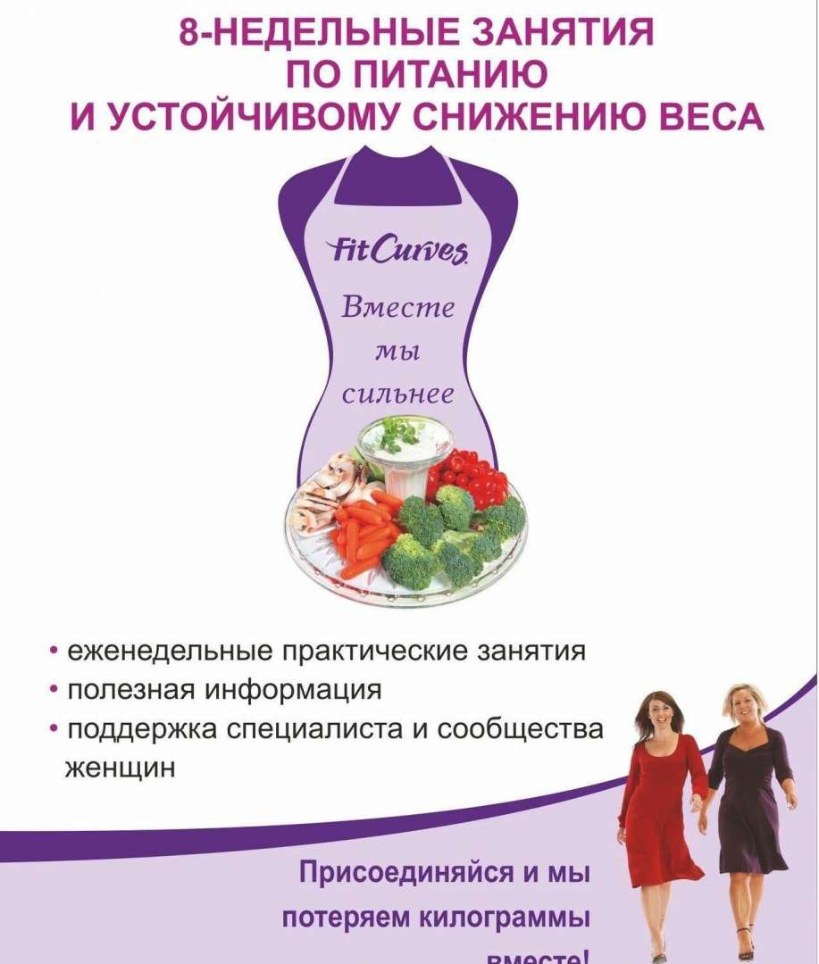 Диета в фиткервсе без спорта