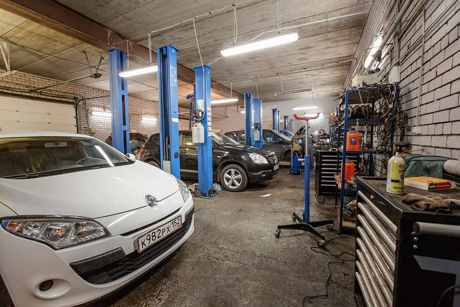фото автомастерской внутри